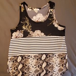 Racer back tank top
